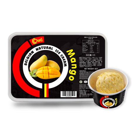 QUCI Belgian Natural Ice Cream Mango